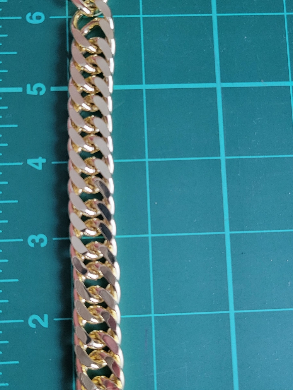 Uncommon James Chunky Gold Tone Women's Cuban Link Bracelet